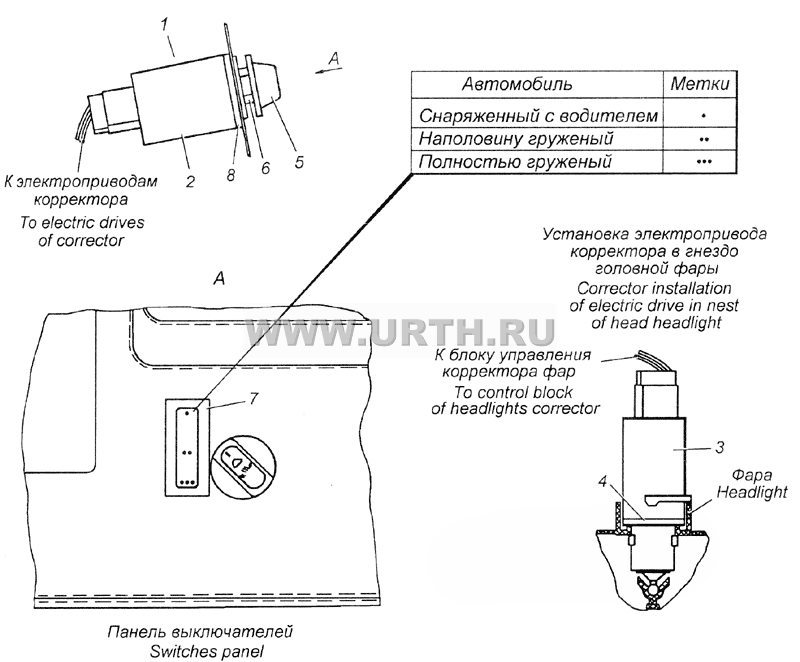 53215-3718001-85 Установка электромеханического корректора